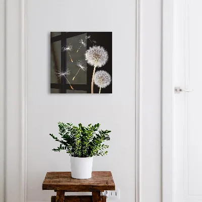 Schlüsselschrank Zarte Löwenzahnblüten