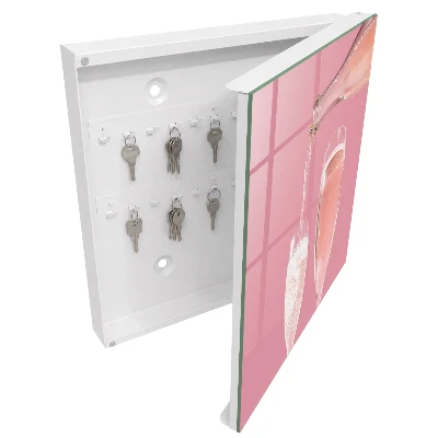 Schlüsselschrank Champagnergläser