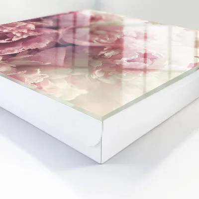 Schlüsselschrank für den Flur Pfingstrosen