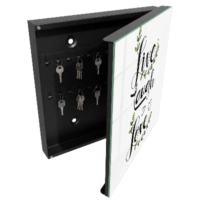 Schlüsselschrank für den Flur Positive Typografie