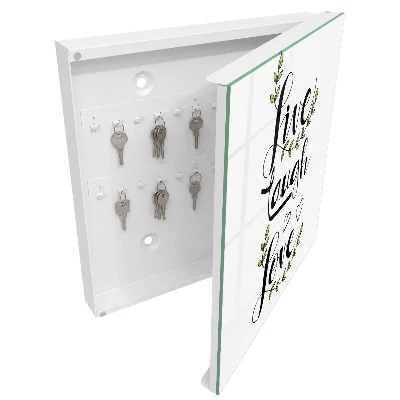 Schlüsselschrank für den Flur Positive Typografie