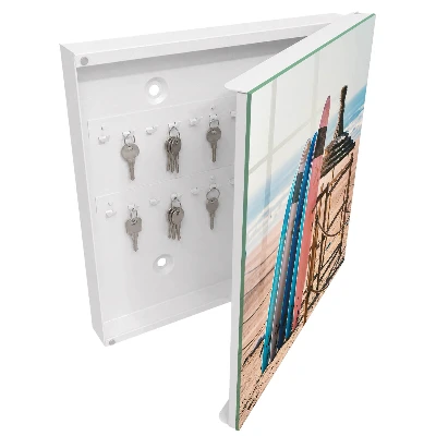 Schlüsselschrank Strand-Surfbretter