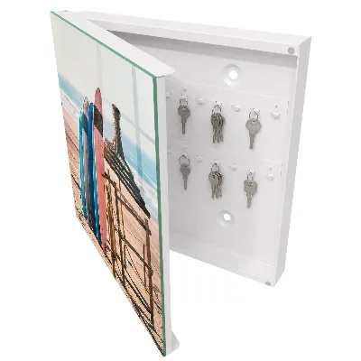 Schlüsselschrank Strand-Surfbretter