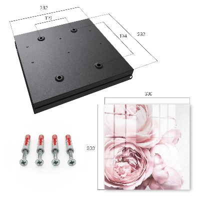 Schlüsselschrank für den Flur Pinke Schönheit