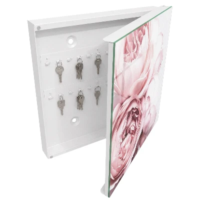 Schlüsselschrank für den Flur Pinke Schönheit