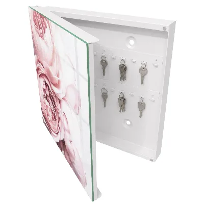 Schlüsselschrank für den Flur Pinke Schönheit