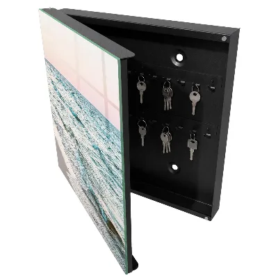 Schlüsselschrank Meereswellen
