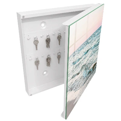 Schlüsselschrank Meereswellen