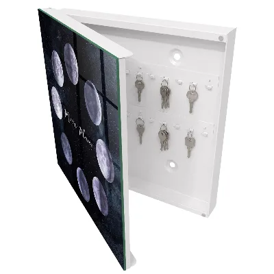 Schlüsselschrank Mondphasen