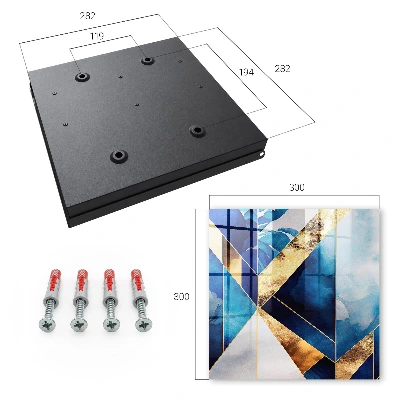 Schlüsselschrank Blaue Eleganz