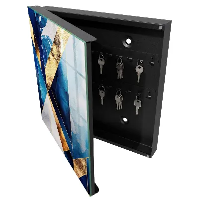 Schlüsselschrank Blaue Eleganz