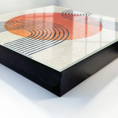 Schlüsselschrank für den Flur Geometrische Linien