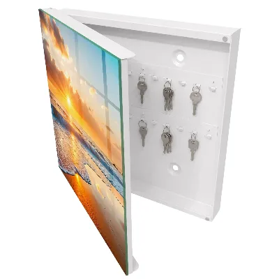 Schlüsselschrank Sonnenuntergang über dem Meer