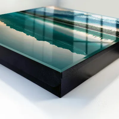 Schlüsselschrank Spiegelung des Berges