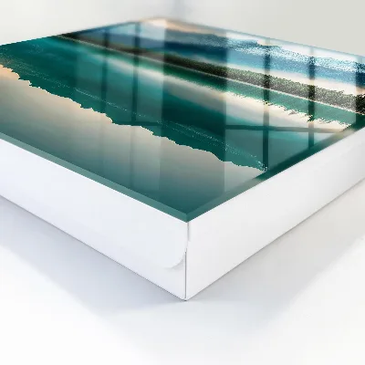 Schlüsselschrank Spiegelung des Berges