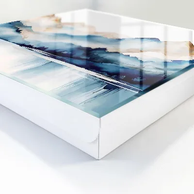 Schlüsselschrank für den Flur Aquarellberge