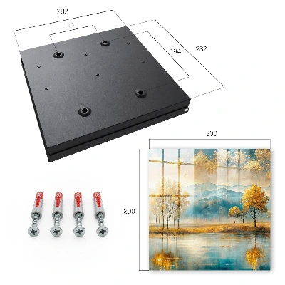 Schlüsselkasten modern Herbstliche Harmonie