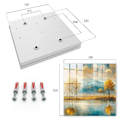 Schlüsselkasten modern Herbstliche Harmonie