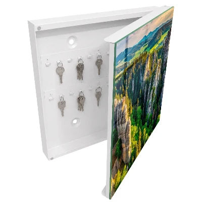 Schlüsselschrank Felsen und Wald