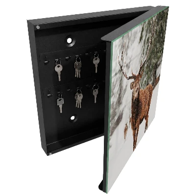 Schlüsselschrank für den Flur Winterhirsch