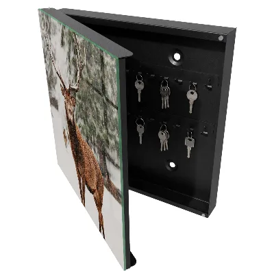 Schlüsselschrank für den Flur Winterhirsch