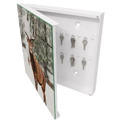 Schlüsselschrank für den Flur Winterhirsch