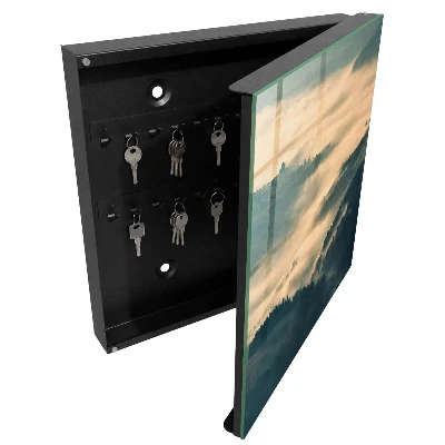 Schlüsselschrank Nebelige Hügel