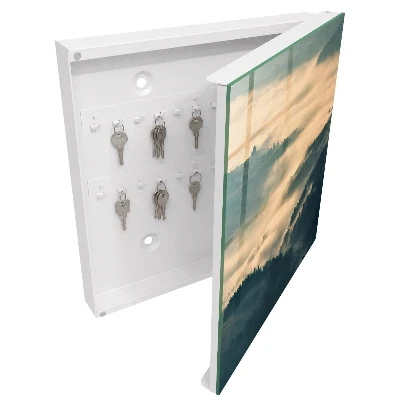 Schlüsselschrank Nebelige Hügel