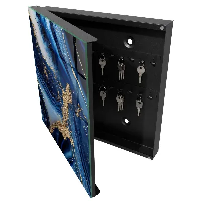 Schlüsselschrank für den Flur Marineblaue Streifen