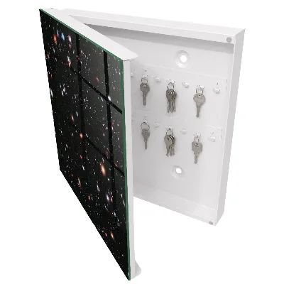Schlüsselschrank für den Flur Farbenfroher Raum