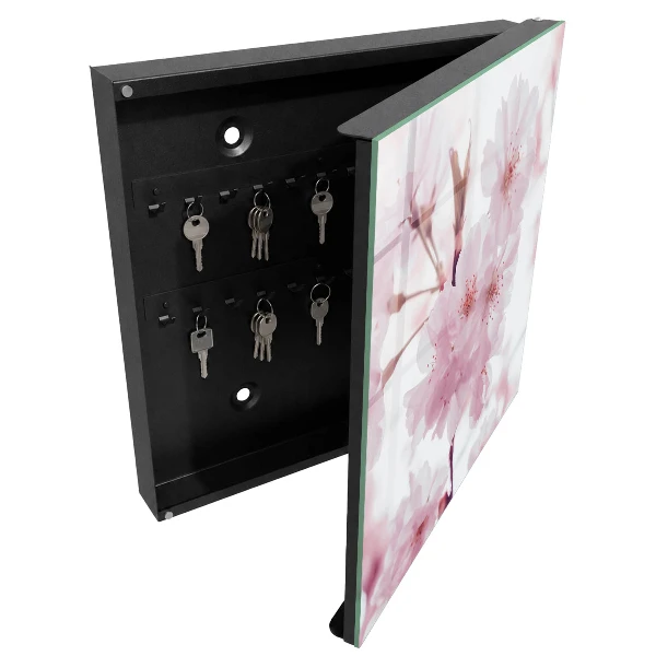 Schlüsselschrank für den Flur Kirschblüten