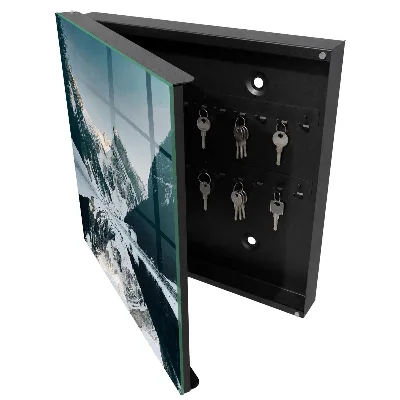 Schlüsselschrank Winterlandschaft