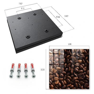 Schlüsselschrank Aromatischer Kaffee