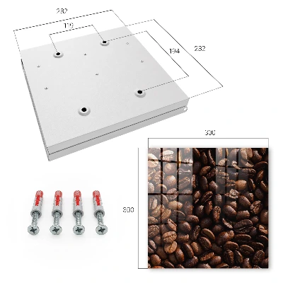 Schlüsselschrank Aromatischer Kaffee