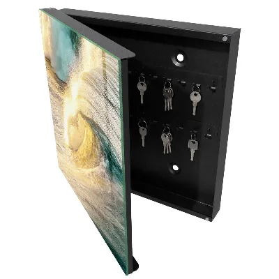 Schlüsselschrank für den Flur Meereswelle