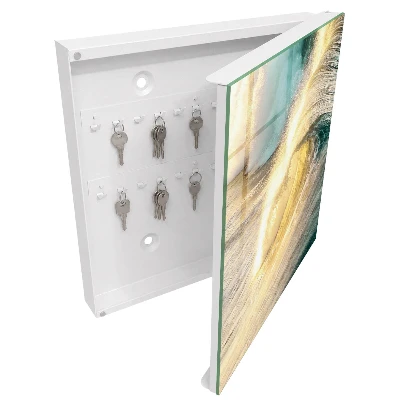 Schlüsselschrank für den Flur Meereswelle