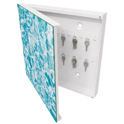 Schlüsselkasten modern Wasserwirbel