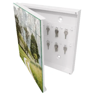 Schlüsselschrank für den Flur Berglandschaft
