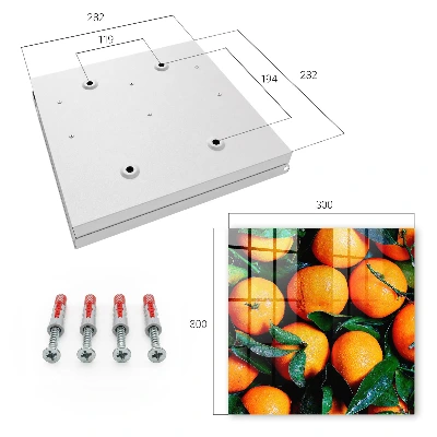 Schlüsselkasten modern Frisches Obst