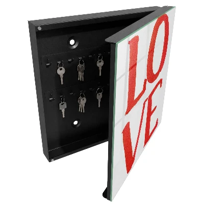 Schlüsselschrank für den Flur Rote Liebe