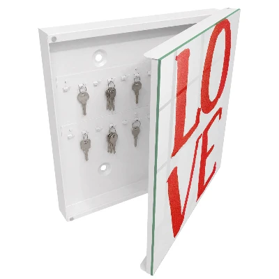 Schlüsselschrank für den Flur Rote Liebe