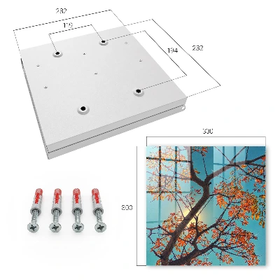 Schlüsselschrank für den Flur Herbstbaum