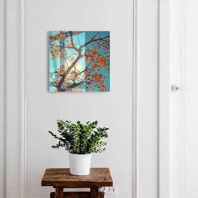Schlüsselschrank für den Flur Herbstbaum