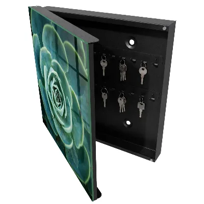 Schlüsselschrank Grüne Rosette