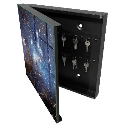 Schlüsselschrank für den Flur Kosmischer Raum