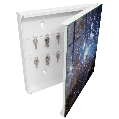 Schlüsselschrank für den Flur Kosmischer Raum