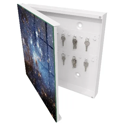 Schlüsselschrank für den Flur Kosmischer Raum