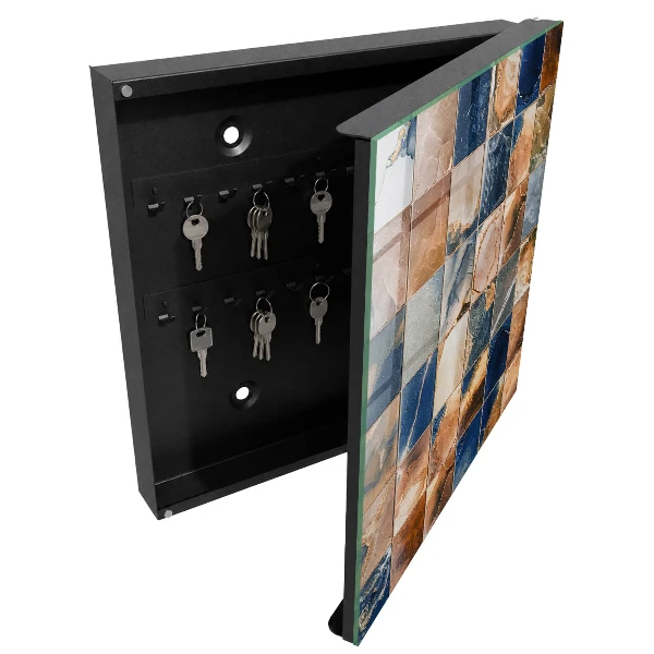 Schlüsselschrank Marmormosaik