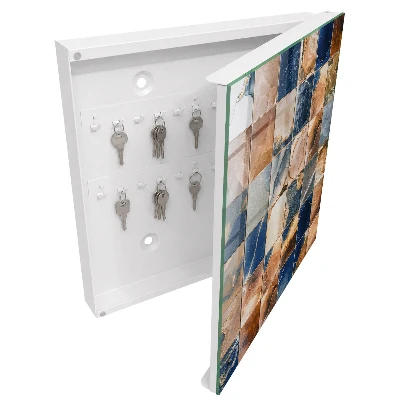 Schlüsselschrank Marmormosaik