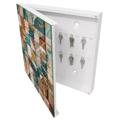 Schlüsselschrank für den Flur Tonales Mosaik